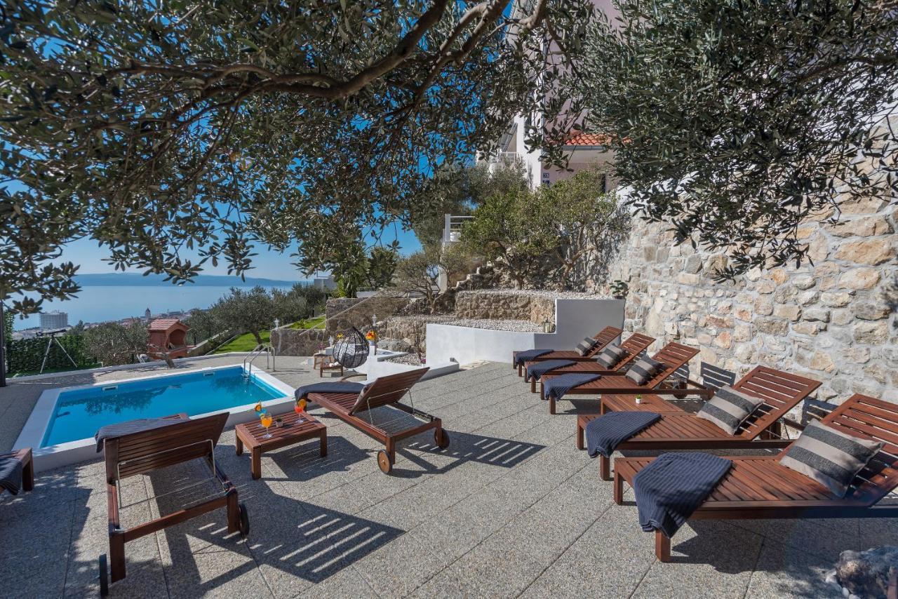 Villa Petra Apartment With Private Pool Makarska Exterior photo