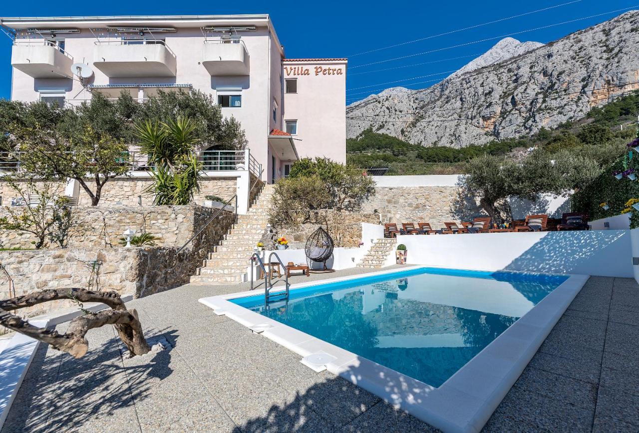 Villa Petra Apartment With Private Pool Makarska Exterior photo