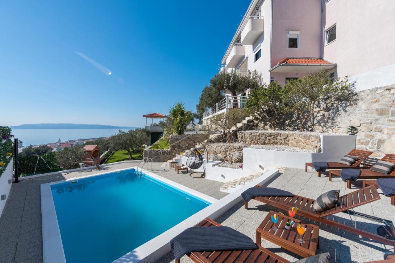 Villa Petra Apartment With Private Pool Makarska Exterior photo